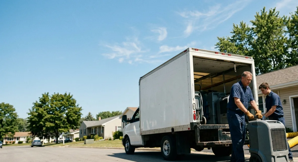 Water Damage Cleanup in Orland, IN near me